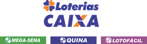 LOTERIAS CAIXA MEGA SENA LOTOFACIL Logo Download png