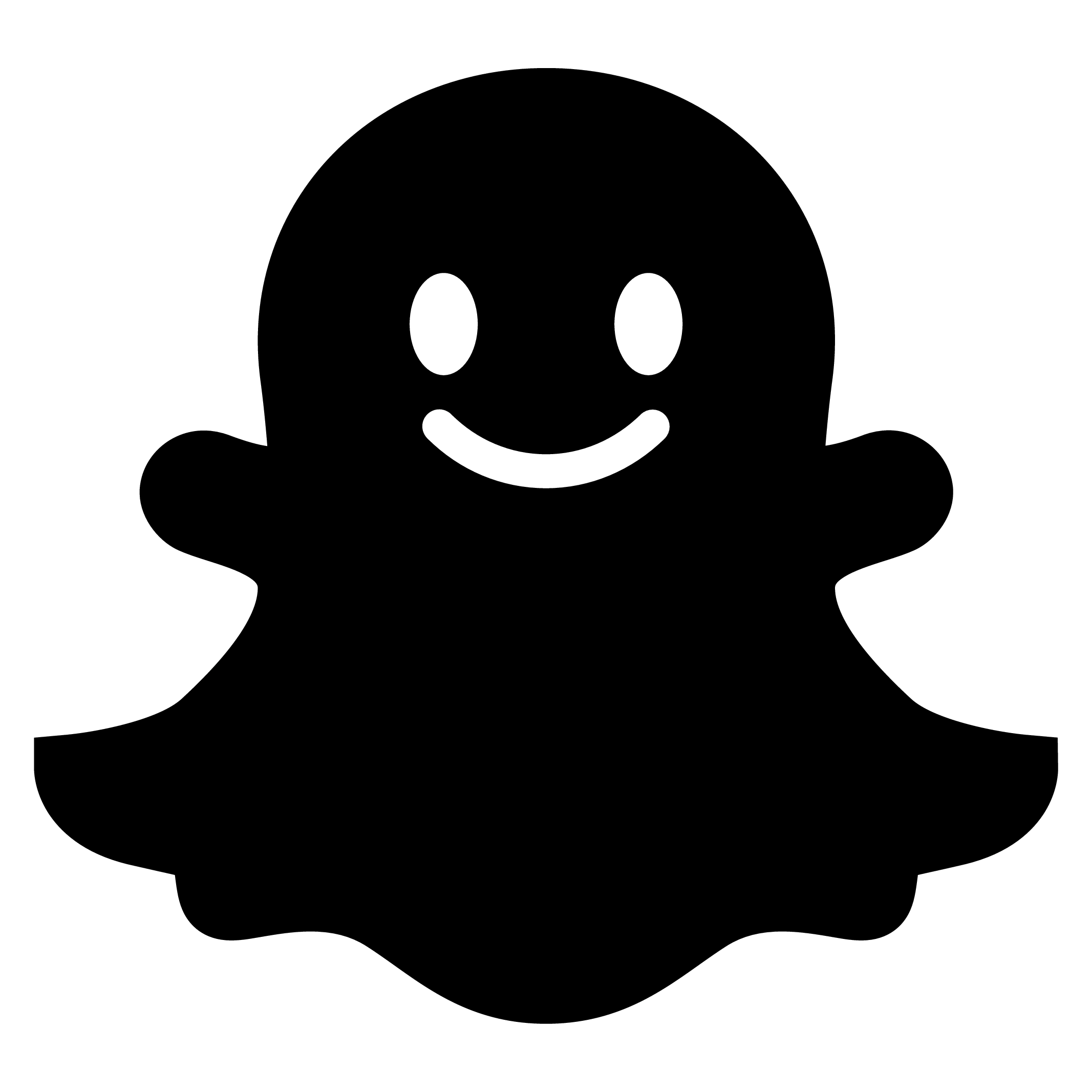 Snapchat Logo Transparent Image Logo, Sign, Head, Opinion PNG - PNG Play