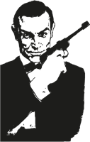 007 James Bond Logo logo SVG