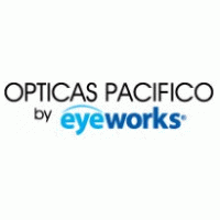 Opticas Pacifico – Eye works Logo ,Logo , icon , SVG Opticas Pacifico – Eye works Logo