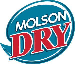 Molson DRY Logo Download png