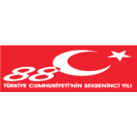 Türkiye Cumhuriyeti 88. yıl logosu Logo ,Logo , icon , SVG Türkiye Cumhuriyeti 88. yıl logosu Logo