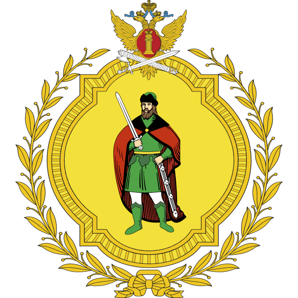 Emblem of the Academy of Law and Management of the Federal Penitentiary Service logo SVG