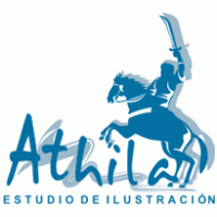 athila ilustraciones Logo