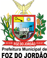 MUNICIPIO DE FOZ DO JORDÃO Logo