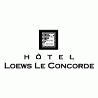 Loews Le Concorde Hotel Logo ,Logo , icon , SVG Loews Le Concorde Hotel Logo