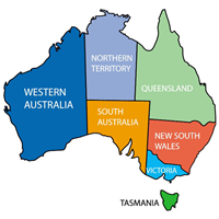 MAP OF AUSTRALIAN TERRITORIES Logo ,Logo , icon , SVG MAP OF AUSTRALIAN TERRITORIES Logo