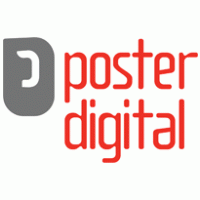 Poster Digital Logo ,Logo , icon , SVG Poster Digital Logo