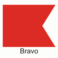 Bravo Flag Logo ,Logo , icon , SVG Bravo Flag Logo