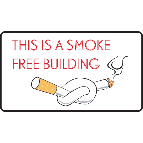Smoke Free Building Sign Logo Download Logo Icon