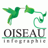 Oiseau Infographie Logo ,Logo , icon , SVG Oiseau Infographie Logo