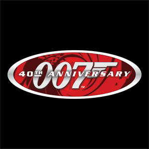 007 40th Anniversary Logo logo SVG