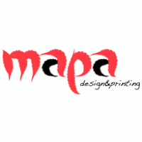 mapa design Logo