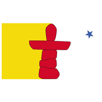 NUNAVUT TERRITORY FLAG Logo ,Logo , icon , SVG NUNAVUT TERRITORY FLAG Logo