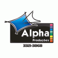 Alpha Produções Logo ,Logo , icon , SVG Alpha Produções Logo