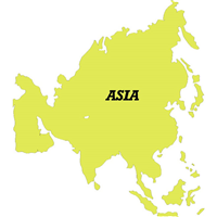 MAP OF ASIA Logo