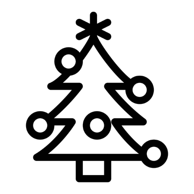 christmas logo SVG
