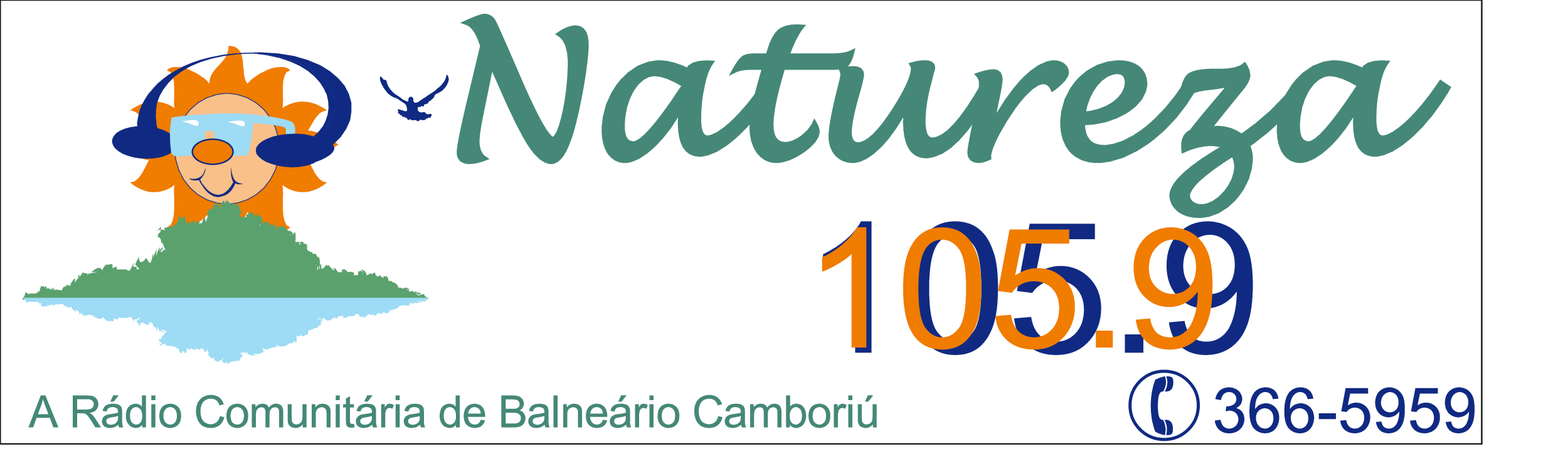 Rádio Natureza FM 105.9 Logo Download png