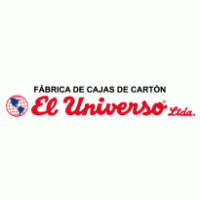 Fabrica de Cajas El Universo Logo ,Logo , icon , SVG Fabrica de Cajas El Universo Logo
