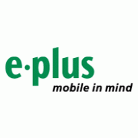 E-Plus mobile in mind Logo ,Logo , icon , SVG E-Plus mobile in mind Logo