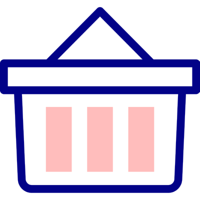 044 shopping basket logo SVG