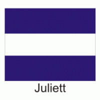 Juliett Flag Logo ,Logo , icon , SVG Juliett Flag Logo