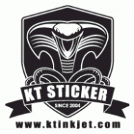 KT Sticker Logo