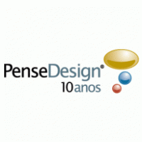 PenseDesign – 10 anos Logo ,Logo , icon , SVG PenseDesign – 10 anos Logo