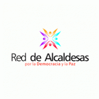 Red de Alcaldesas por la democracia y la paz Logo ,Logo , icon , SVG Red de Alcaldesas por la democracia y la paz Logo