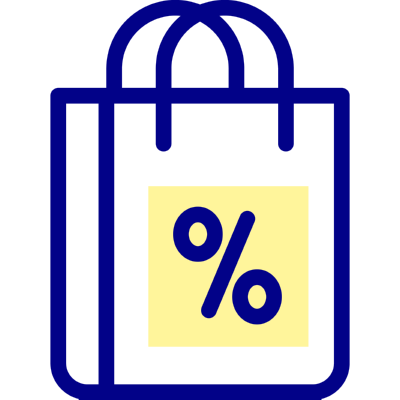 027 shopping bag logo SVG