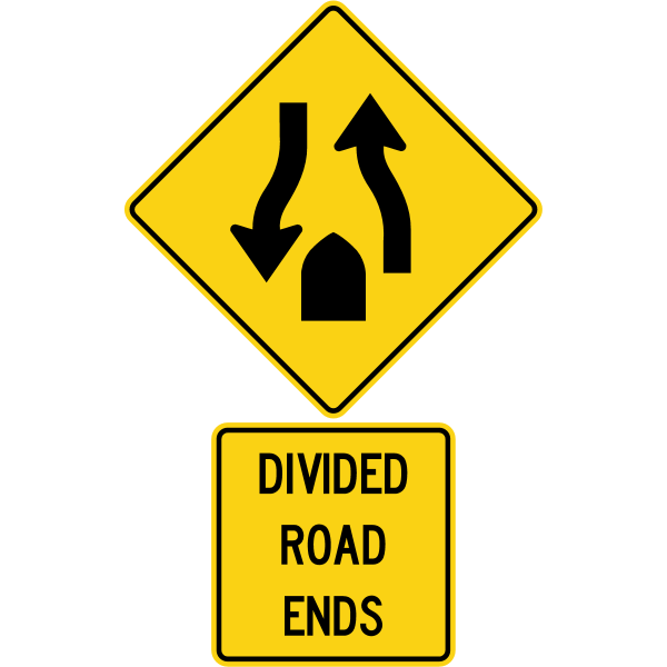 Ontario road sign Wa-35 + Wa-35t Download png