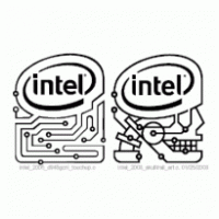 Intel Skulltrail Logo ,Logo , icon , SVG Intel Skulltrail Logo
