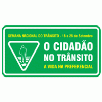 educação trânsito Logo