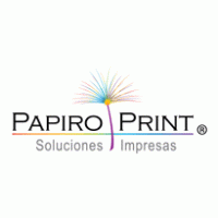 PAPIRO PRINT Logo ,Logo , icon , SVG PAPIRO PRINT Logo