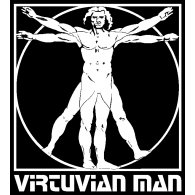Virtuvian Man Logo ,Logo , icon , SVG Virtuvian Man Logo