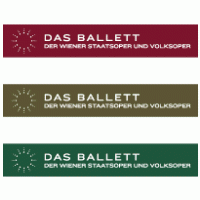 Das Ballet der Wiener Staatsoper und Volksoper Logo ,Logo , icon , SVG Das Ballet der Wiener Staatsoper und Volksoper Logo
