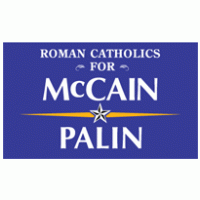 Roman Catholics  for McCain – Palin Logo