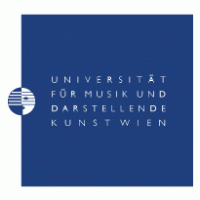 Universität für Musik und  darstellende Kunst Wien Logo
