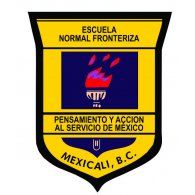 Escuela Normal Fronteriza de Mexicali Logo