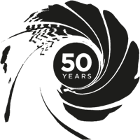 007 50th Anniversary Logo logo SVG