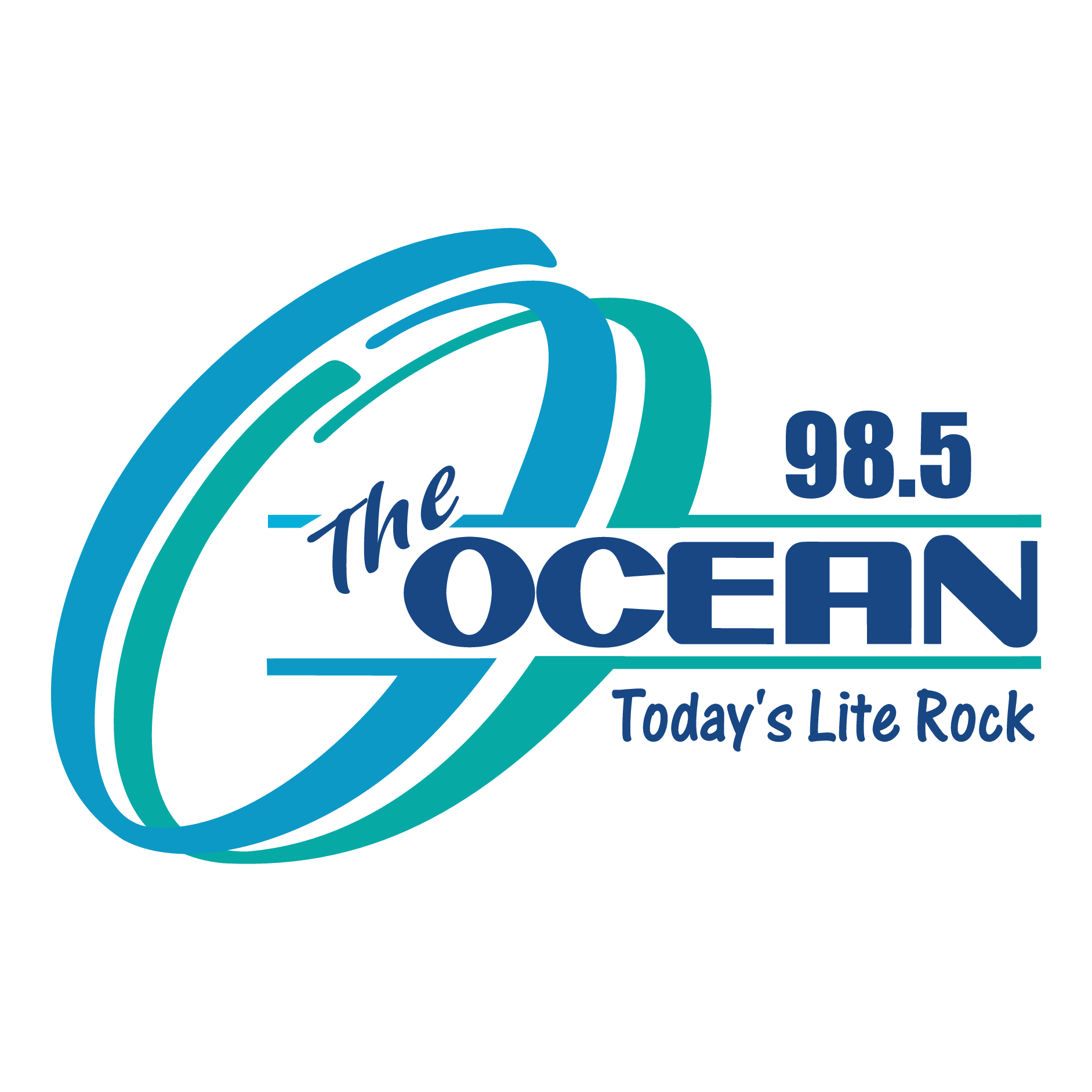 98.5 The Ocean Logo