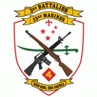 3rd Battalion 23rd Marine Regiment USMCR Logo