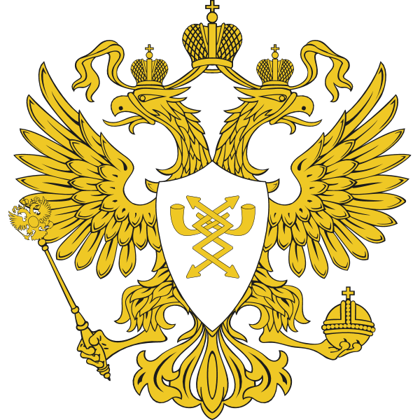 Emblem of the Ministry of Digital Development, Communications and Mass Media (Russia) logo SVG
