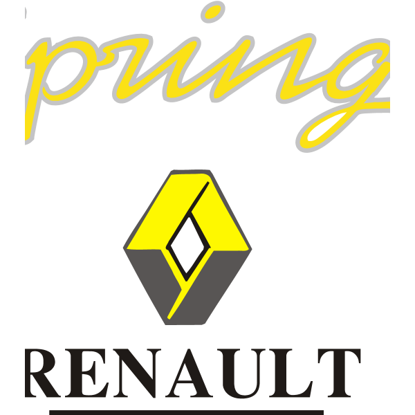 Renault-Spring-Sticker Logo Download png
