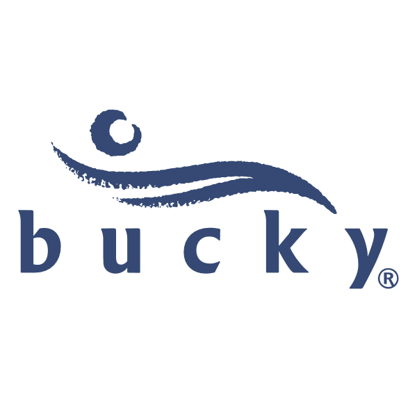 bucky logo print sneaker