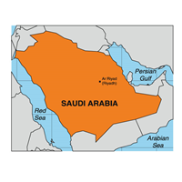 SAUDI ARABIA MAP Logo ,Logo , icon , SVG SAUDI ARABIA MAP Logo