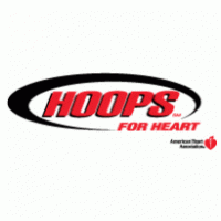 Hoops for Heart Logo