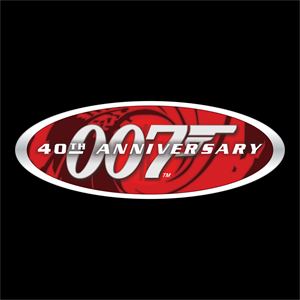 007 40th Anniversary Logo ,Logo , icon , SVG 007 40th Anniversary Logo
