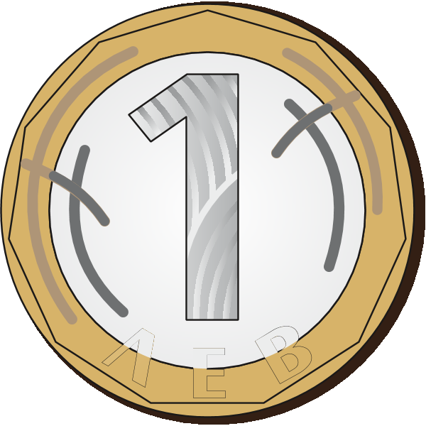 1 lev Logo