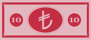 10 TL (Türk Lirası) Logo